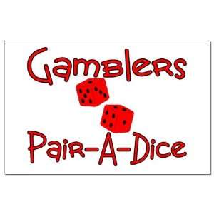 Gamblers Pair A Dice Hobbies Mini Poster Print by 
