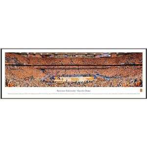  Syracuse Orange Carrier Dome Framed Panoramic Picture 