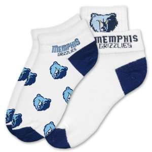    NBA Memphis Grizzlies Womens Socks, 2 Pack