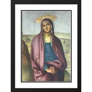  Perugino, Pietro 28x38 Framed and Double Matted The Pazzi 