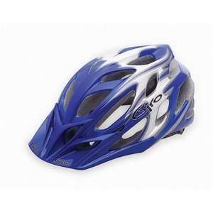  Giro E2 Bike Helmet (Blue/White, Medium) Sports 