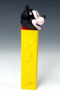 Vintage MICKEY MOUSE PEZ Candy Container Austria Die Cut Early No Feet 