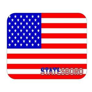  US Flag   Statesboro, Georgia (GA) Mouse Pad Everything 