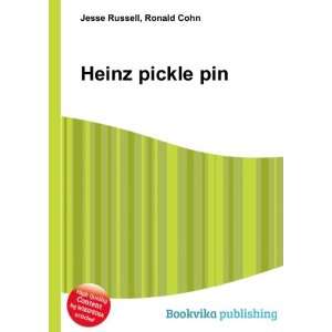  Heinz pickle pin Ronald Cohn Jesse Russell Books