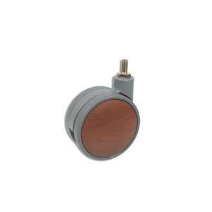 Cool Casters   Grey Caster with Cherry Finish   Item #400 75 GY CH TS 