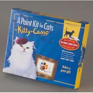   Paint Kit for Pets   Kitty Casso Shows Off Your Cats Creative Side