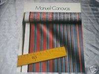 Manuel Canovas Fabrics Tape Measure Graphic 1981 Ad  