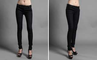 MOGAN 0~3X Extended Tab Super SKINNY JEANS Low Rise Trouser Design 