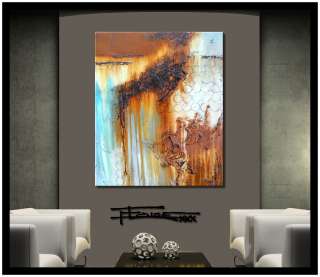 MODERN ABSTRACT CONTEMPORARY CANVAS PAINTING ELOISExxx  