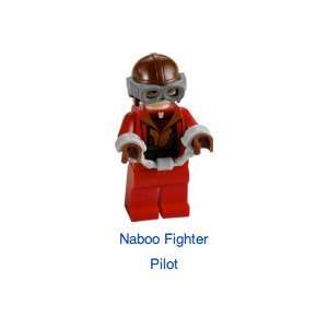  Naboo Fighter Pilot   Lego Star Wars Minifigure 