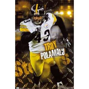  Steelers   Troy Polamalu People Poster Print, 22x34