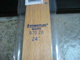 New Staedtler Mars 24 T Square Hardwood & Clear Acrylic Edges 