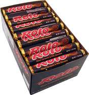 detailed description rolo chewy caramels in milk chocolate 1 box