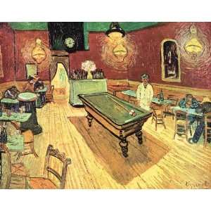  The Night Cafe on Place Lamartine in Arles by Van Gogh 