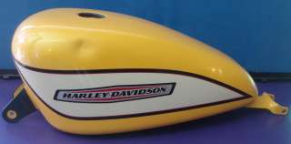 2005 Harley Davidson Sportster 1200 Roadster XL1200R Gas Tank Yellow 