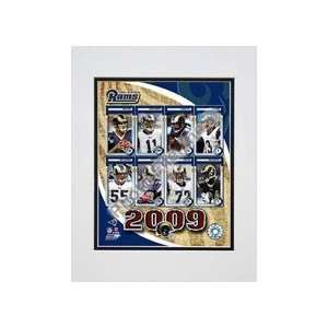  Photo File St. Louis Rams 2009 Matted Team Photo Sports 