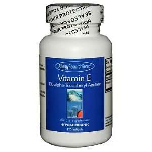  Vitamin E   DL alpha Tocopherol Acetate   120 Softgels 