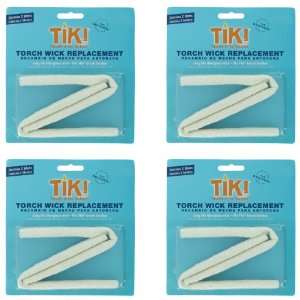  Tiki Torch Wick Replacement 4 Packs of 2 Patio, Lawn 