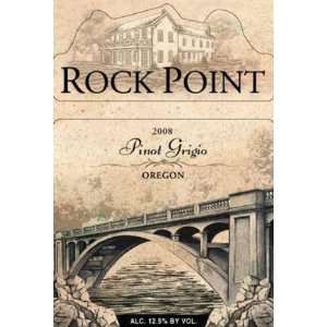  2009 Rock Point Pinot Grigio 750ml Grocery & Gourmet Food