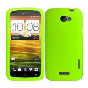   Cell Phone Solid Neon Green Silicon Skin Case Cell Phones