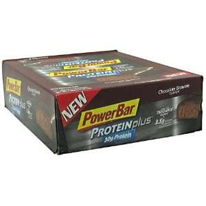Powerbar High Protein Bar, Chocolate Brownie, 12   3.17 oz (90 g) bars