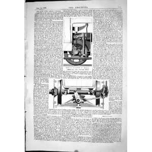  1868 MONT CENIS RAILWAY ENGINES MACHINERY ENGINEERING 