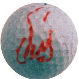Fuzzy Zoeller Autographed Golf Ball   Autographed Golf Balls