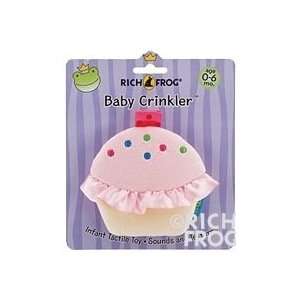  Plush Baby Crinkler  Cupcake Toys & Games