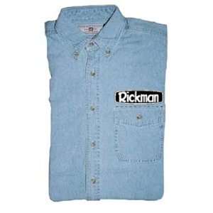  Metro Racing Vintage Denim Shirts   Rickman Medium   Automotive