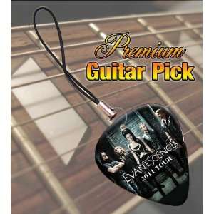  Evanescence 2011 Tour Premium Guitar Pick Phone Charm 