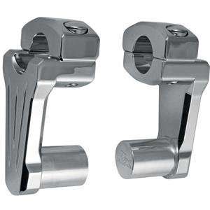    Rox Speed FX Pivoting Handlebar Risers   2/Chrome Automotive