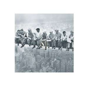   Atop a Skyscraper, c.1932 by Charles C. Ebbets 6x6
