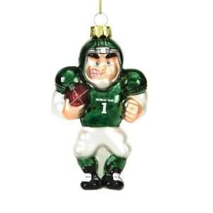  Michigan State Spartans Ncaa Glass Player Ornament (4 