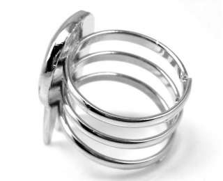 Anime Soul Eater Death The Kid Cosplay Ring Silver  