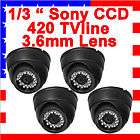 Sony CCD IR 24 LED Color dome CCTV Security Cameras