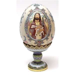  Good Shepherd Decorative Egg with Pedestal Everything 