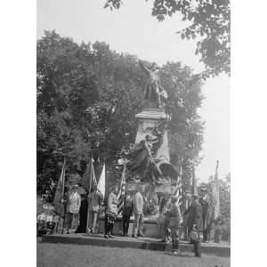   with Sons of Revolution at Rochambeau statue, [7/1/25]