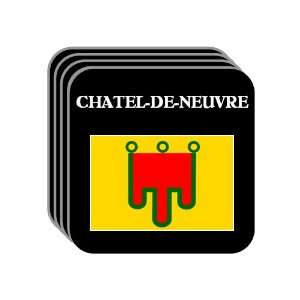  Auvergne   CHATEL DE NEUVRE Set of 4 Mini Mousepad 