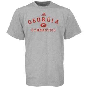   Georgia Bulldogs Ash Gymnastics Practice T shirt