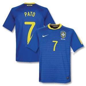 10 11 Brazil Away Jersey + Ronaldinho 10  Sports 
