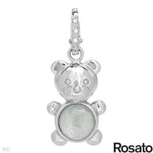  Rosato 18K White Gold 3.36 CTW Quartz and 0.04 CTW Color H 