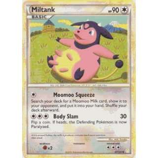 Pokemon Legend Heartgold & Soulsilver Single Card Miltank #47 Uncommon 