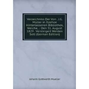   Sott (German Edition) (9785877244511) Joharm Gottwerth Mueller Books