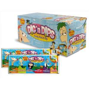 Phineas and Ferb Dig N Dips (Pack of 18)  Grocery 