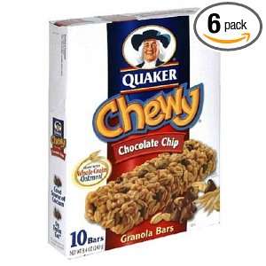 Quaker Chewy Granola Bar Chocolate Chip Grocery & Gourmet Food