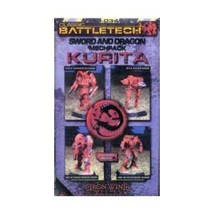  Battletech Sword and Dragon House Kurita Mech Pack Toys & Games