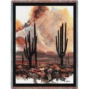  Sonoran Sentinels Throw   70 x 54 Blanket/Throw