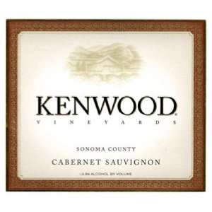  2009 Kenwood Sonoma Cabernet Sauvignon 750ml 750 ml 