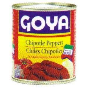 Goya Chipotle Peppers 12 oz   Chiles Chipotles
