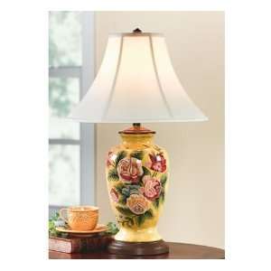 Porcelain Rose Lamp